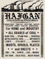 Old-style logo for Hafgan Heavy Industries, a Welsh mining syndicate
